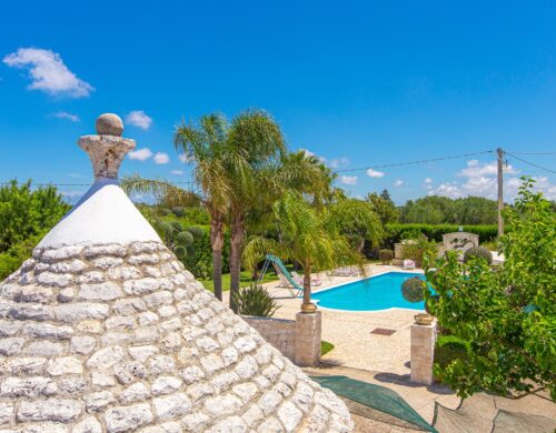 Trullo Poggio con piscina privata